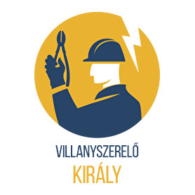 Villanyszerelő király-Férfi póló