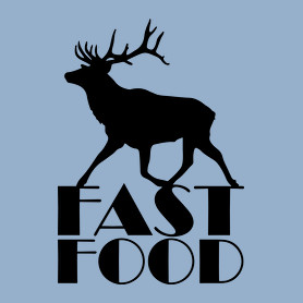 Fast food-Férfi póló