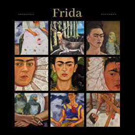 Frida - részletek-Férfi póló