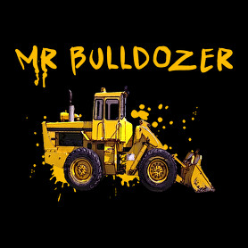 mr bulldozer-Férfi póló