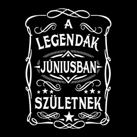 A legendák júniusban születtek-Férfi póló