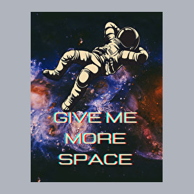 GIMME MORE SPACE-Férfi póló