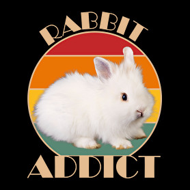 Rabbit addict-Férfi póló