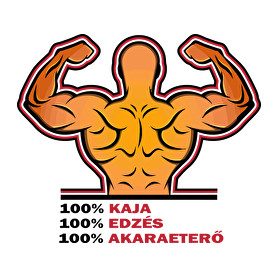 100%-ban rajtad áll!-Férfi póló