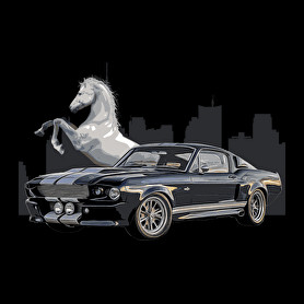 Mustang GT500-Férfi póló