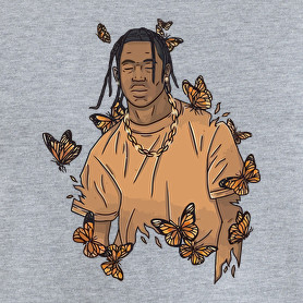 Travis Scott-Férfi póló