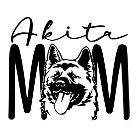 Akita Mom-Férfi póló