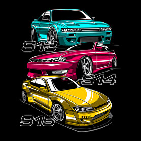 Nissan Silvia S13 S14 S15-Férfi póló