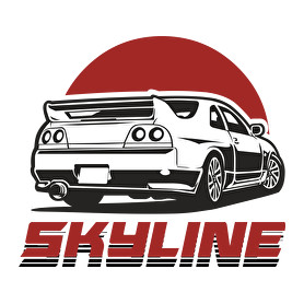 Skyline-Férfi póló