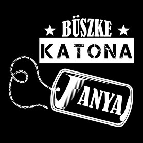 Büszke katona anya-Férfi póló