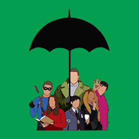 Umbrella Academy-Férfi póló