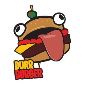 Fortnite Durr Burger-Férfi póló