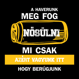 A haverunk meg fog nősülni - Fehér-Férfi póló