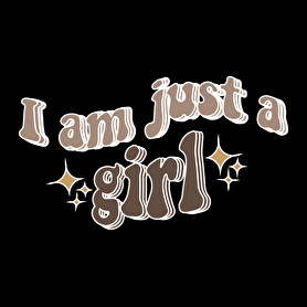 I am just a girl-Férfi póló