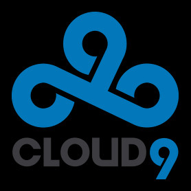 Cloud9 logo-Férfi póló