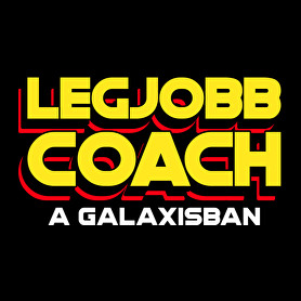 LEGJOBB COACH A GALAXISBAN-Férfi póló