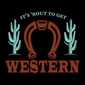 Get western-Férfi póló