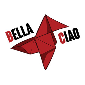 Bella Ciao origami-Férfi póló