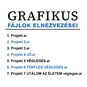 Grafikus fájlok elneveezései-Férfi póló