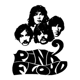 pink floyd bw-Férfi póló