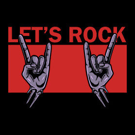 Let's rock-Férfi póló