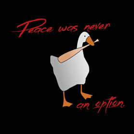 Peace was never an option-Férfi póló