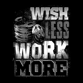 WORK MORE-Férfi póló