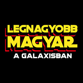 LEGNAGYOBB MAGYAR A GALAXISBAN-Férfi póló