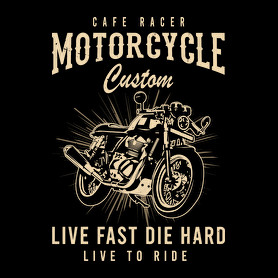 cafe racer-Férfi póló