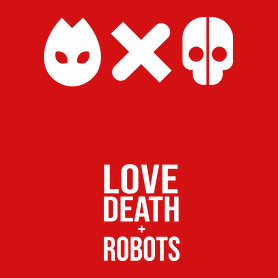 Love Death and Robots logo-Férfi póló