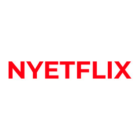 NYETFLIX-Férfi póló