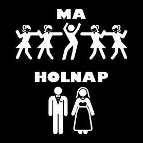 ma - holnap-Férfi póló