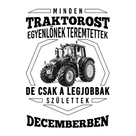 TRAKTOROS SZÜLINAP - December-Férfi póló