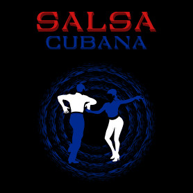 Salsa Cubana dancer S0201-forBlack-Férfi póló