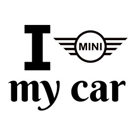 I love my car-Férfi póló