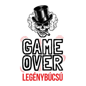 Game over - legénybúcsú-Férfi póló