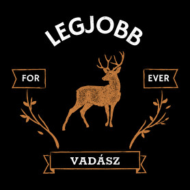 LEGJOBB VADÁSZ-Férfi póló