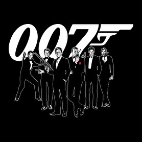 007 Crew-Férfi póló