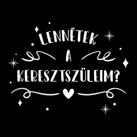 Lennétek a keresztszüleim?-Férfi póló