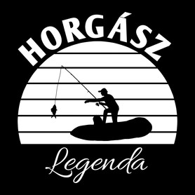 Horgász legenda -Férfi póló