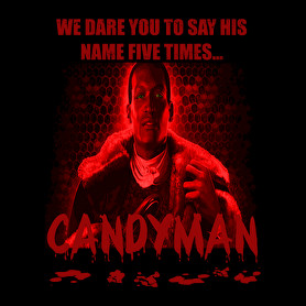 CANDYMAN-RED-Férfi póló