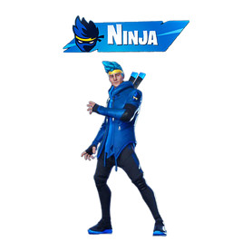 Fortnite Ninja-Férfi póló