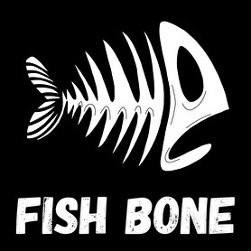 fish bone-Férfi póló