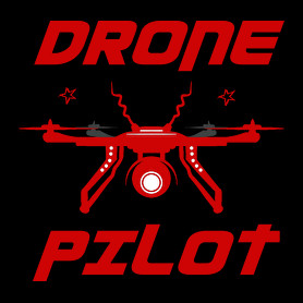 DRONE PILOT-Férfi póló