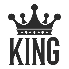 KING-Férfi póló