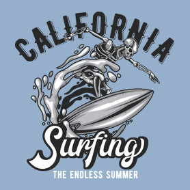 Szörf 02 - California Surfing-Férfi póló