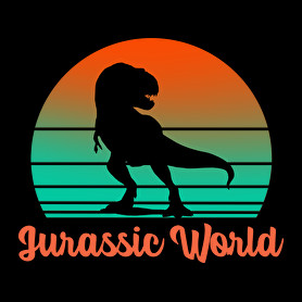 Jurassic World-Férfi póló