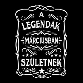 A legendák márciusban születtek-Férfi póló