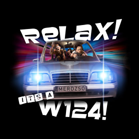 relax w124 ENG-Férfi póló