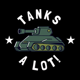 Tanks a lot!-Férfi póló